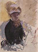 Mary Cassatt Self-Portrait painting